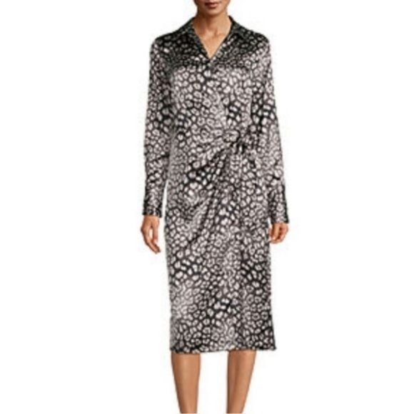 Worthington Animal Print Ladies Dress Size Medium. NWT - Picture 1 of 7